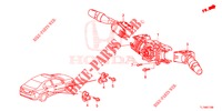 KOMBISCHALTER  für Honda ACCORD DIESEL 2.2 S 4 Türen 6 gang-Schaltgetriebe 2014