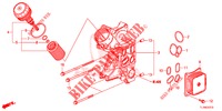 OELFILTERGEHAEUSE (DIESEL) für Honda ACCORD DIESEL 2.2 S 4 Türen 6 gang-Schaltgetriebe 2014