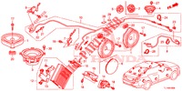 RADIOANTENNE/LAUTSPRECHER (LH) für Honda ACCORD DIESEL 2.2 S 4 Türen 6 gang-Schaltgetriebe 2014