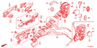 TUERSCHLOESSER, HINTEN/AEUSSERER GRIFF  für Honda ACCORD DIESEL 2.2 S 4 Türen 6 gang-Schaltgetriebe 2014