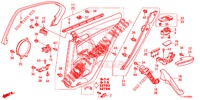 TUERVERKLEIDUNG, HINTEN(4D)  für Honda ACCORD DIESEL 2.2 S 4 Türen 6 gang-Schaltgetriebe 2014
