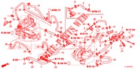 WASSERSCHLAUCH/HEIZUNGSSCHACHT (DIESEL) für Honda ACCORD DIESEL 2.2 S 4 Türen 6 gang-Schaltgetriebe 2014