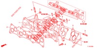 ANSAUGKRUEMMER (DIESEL) für Honda ACCORD DIESEL 2.2 S 4 Türen 5 gang automatikgetriebe 2014