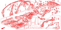 BODEN/INNENBLECHE  für Honda ACCORD DIESEL 2.2 S 4 Türen 5 gang automatikgetriebe 2014