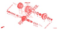HAUPTWELLE (DIESEL) für Honda ACCORD DIESEL 2.2 S 4 Türen 5 gang automatikgetriebe 2014