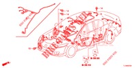 KABELBAUM (3) (LH) für Honda ACCORD DIESEL 2.2 S 4 Türen 5 gang automatikgetriebe 2014