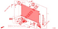 KLIMAANLAGE (CONDENSATEUR) (DIESEL) für Honda ACCORD DIESEL 2.2 S 4 Türen 5 gang automatikgetriebe 2014