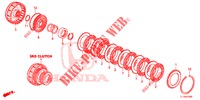 KUPPLUNG (3RD) (DIESEL) für Honda ACCORD DIESEL 2.2 S 4 Türen 5 gang automatikgetriebe 2014