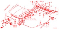 MOTORHAUBE (LH) für Honda ACCORD DIESEL 2.2 S 4 Türen 5 gang automatikgetriebe 2014