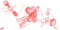 OELFILTERGEHAEUSE (DIESEL) für Honda ACCORD DIESEL 2.2 S 4 Türen 5 gang automatikgetriebe 2014