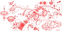 RADIOANTENNE/LAUTSPRECHER (LH) für Honda ACCORD DIESEL 2.2 S 4 Türen 5 gang automatikgetriebe 2014