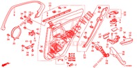 TUERVERKLEIDUNG, HINTEN(4D)  für Honda ACCORD DIESEL 2.2 S 4 Türen 5 gang automatikgetriebe 2014
