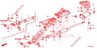 AUSPUFFROHR (DIESEL) für Honda ACCORD DIESEL 2.2 SH 4 Türen 6 gang-Schaltgetriebe 2014