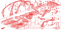 BODEN/INNENBLECHE  für Honda ACCORD DIESEL 2.2 SH 4 Türen 6 gang-Schaltgetriebe 2014