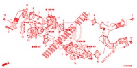 EGR STEUERVENTIL (DIESEL) für Honda ACCORD DIESEL 2.2 SH 4 Türen 6 gang-Schaltgetriebe 2014