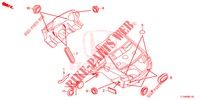 GUMMITUELLE (ARRIERE) für Honda ACCORD DIESEL 2.2 SH 4 Türen 6 gang-Schaltgetriebe 2014