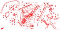 TUERVERKLEIDUNG, HINTEN(4D)  für Honda ACCORD DIESEL 2.2 SH 4 Türen 6 gang-Schaltgetriebe 2014