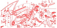 TUERVERKLEIDUNG, VORNE (LH) für Honda ACCORD DIESEL 2.2 SH 4 Türen 6 gang-Schaltgetriebe 2014