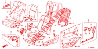 VORDERSITZ/SITZGURTE (G.) (LH) für Honda ACCORD DIESEL 2.2 SH 4 Türen 6 gang-Schaltgetriebe 2014