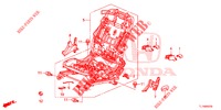 VORNE SITZKOMPONENTEN (G.) (SIEGE REGLAGE MANUEL) für Honda ACCORD DIESEL 2.2 SH 4 Türen 6 gang-Schaltgetriebe 2014