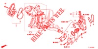 WASSERPUMPE/THERMOSTAT (DIESEL) für Honda ACCORD DIESEL 2.2 SH 4 Türen 6 gang-Schaltgetriebe 2014