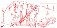 WINDSCHUTZSCHEIBENWASCHER (2D)  für Honda ACCORD DIESEL 2.2 SH 4 Türen 6 gang-Schaltgetriebe 2014