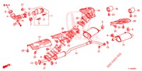 AUSPUFFROHR (2.4L) für Honda ACCORD 2.4 EXCLUSIVE 4 Türen 6 gang-Schaltgetriebe 2014