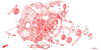 KUPPLUNGSGEHAEUSE  für Honda ACCORD 2.4 EXCLUSIVE 4 Türen 6 gang-Schaltgetriebe 2014