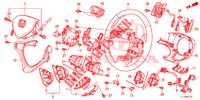 LENKRAD (SRS) für Honda ACCORD 2.4 EXCLUSIVE 4 Türen 6 gang-Schaltgetriebe 2014
