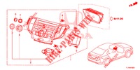 MITTLERES MODUL (NAVIGATION) für Honda ACCORD 2.4 EXCLUSIVE 4 Türen 6 gang-Schaltgetriebe 2014