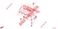 MOTORABDECKUNG (2.4L) für Honda ACCORD 2.4 EXCLUSIVE 4 Türen 6 gang-Schaltgetriebe 2014