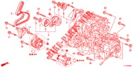 MOTORHALTERUNG (2.4L) für Honda ACCORD 2.4 EXCLUSIVE 4 Türen 6 gang-Schaltgetriebe 2014