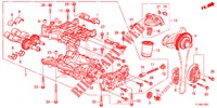 OELPUMPE (2.4L) für Honda ACCORD 2.4 EXCLUSIVE 4 Türen 6 gang-Schaltgetriebe 2014