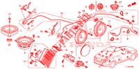 RADIOANTENNE/LAUTSPRECHER (LH) für Honda ACCORD 2.4 EXCLUSIVE 4 Türen 6 gang-Schaltgetriebe 2014