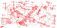 SERVOLENKGETRIEBE (EPS) (LH) für Honda ACCORD 2.4 EXCLUSIVE 4 Türen 6 gang-Schaltgetriebe 2014