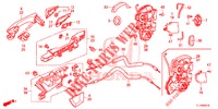 TUERSCHLOESSER, HINTEN/AEUSSERER GRIFF  für Honda ACCORD 2.4 EXCLUSIVE 4 Türen 6 gang-Schaltgetriebe 2014