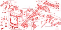 VORDERE TRENNWAND/STIRNWAND  für Honda ACCORD 2.4 EXCLUSIVE 4 Türen 6 gang-Schaltgetriebe 2014