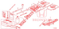 WERKZEUGE/WAGENHEBER  für Honda ACCORD 2.4 EXCLUSIVE 4 Türen 6 gang-Schaltgetriebe 2014