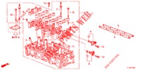 ZYLINDERKOPFDECKEL (2.4L) für Honda ACCORD 2.4 EXCLUSIVE 4 Türen 6 gang-Schaltgetriebe 2014
