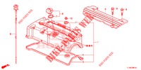 ZYLINDERKOPFDECKEL (2.4L) für Honda ACCORD 2.4 EXCLUSIVE 4 Türen 6 gang-Schaltgetriebe 2014