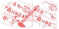ANLASSER (MITSUBA) (2.4L) für Honda ACCORD 2.4 EXCLUSIVE 4 Türen 5 gang automatikgetriebe 2014