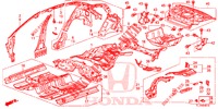 BODEN/INNENBLECHE  für Honda ACCORD 2.4 EXCLUSIVE 4 Türen 5 gang automatikgetriebe 2014