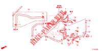 EINBAULEITUNG/ROHRE (2.4L) für Honda ACCORD 2.4 EXCLUSIVE 4 Türen 5 gang automatikgetriebe 2014
