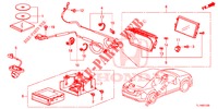 EINBAUSATZ F. RNS2  für Honda ACCORD 2.4 EXCLUSIVE 4 Türen 5 gang automatikgetriebe 2014