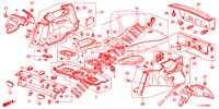 HINTERE ABLAGE/SEITENVERKLEIDUNG (4D)  für Honda ACCORD 2.4 EXCLUSIVE 4 Türen 5 gang automatikgetriebe 2014