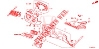 INSTRUMENT, ZIERSTUECK (COTE DE CONDUCTEUR) (LH) für Honda ACCORD 2.4 EXCLUSIVE 4 Türen 5 gang automatikgetriebe 2014