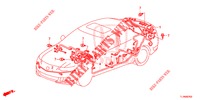 KABELBAUM (2) (LH) für Honda ACCORD 2.4 EXCLUSIVE 4 Türen 5 gang automatikgetriebe 2014