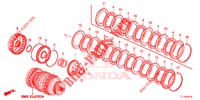 KUPPLUNG (2EME) für Honda ACCORD 2.4 EXCLUSIVE 4 Türen 5 gang automatikgetriebe 2014