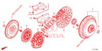 KUPPLUNG/DREHMOMENTWANDLER  für Honda ACCORD 2.4 EXCLUSIVE 4 Türen 5 gang automatikgetriebe 2014