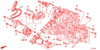 MOTORHALTERUNG (2.4L) für Honda ACCORD 2.4 EXCLUSIVE 4 Türen 5 gang automatikgetriebe 2014